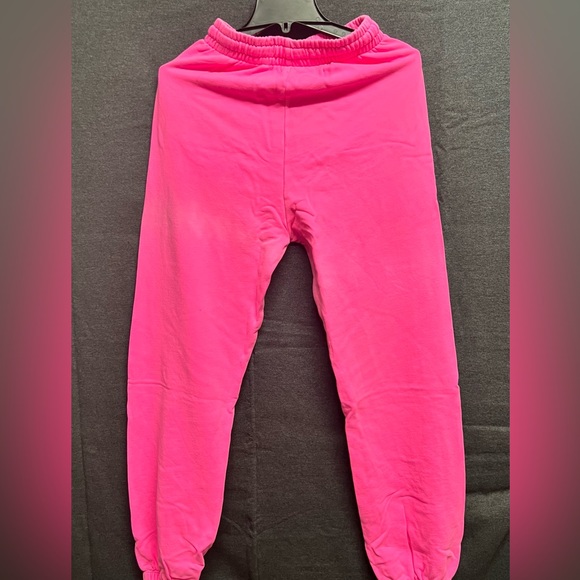 NWT Calvin Klein Jeans Women’s Acid Wash Jogger Pants Neon Pink- Size XS - Picture 7 of 12